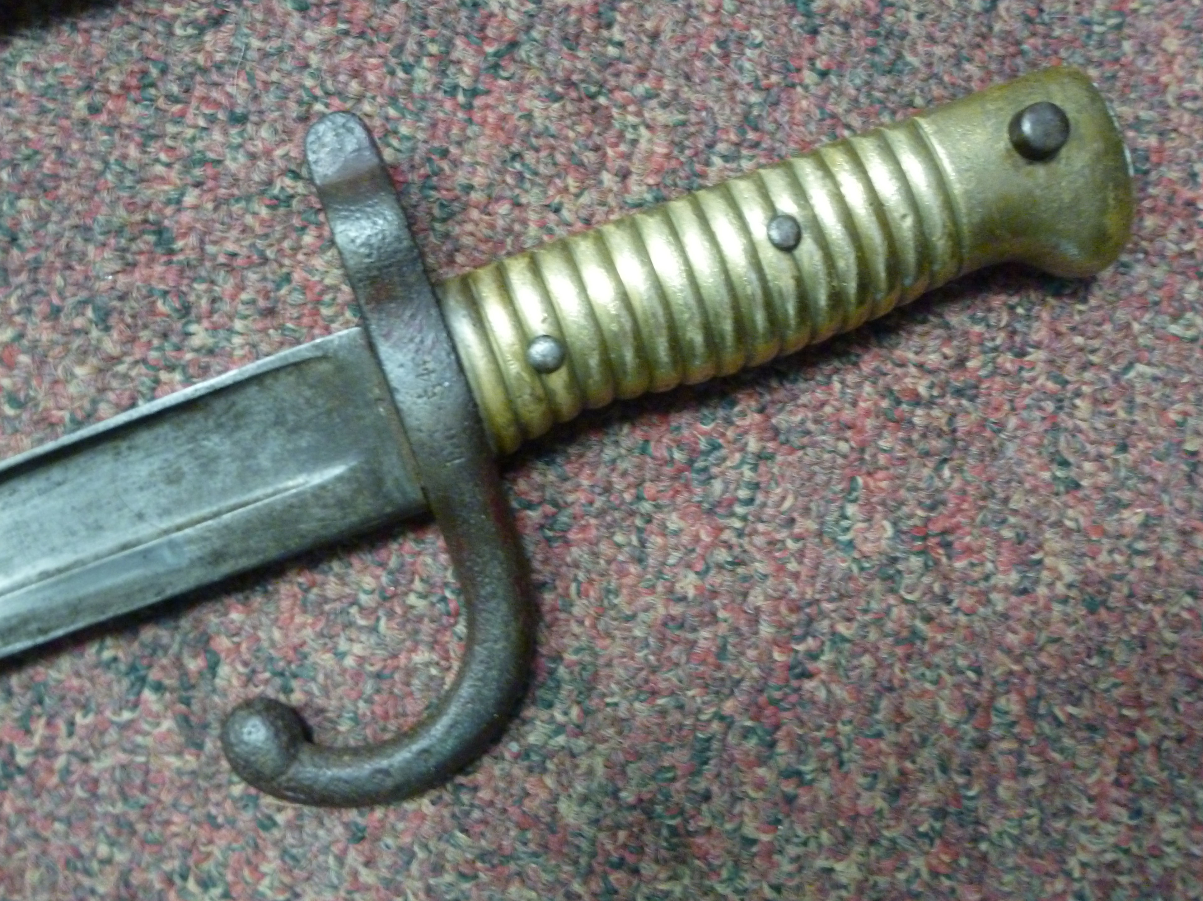 A French Chassepot bayonet (dated 1871) - Image 4 of 4