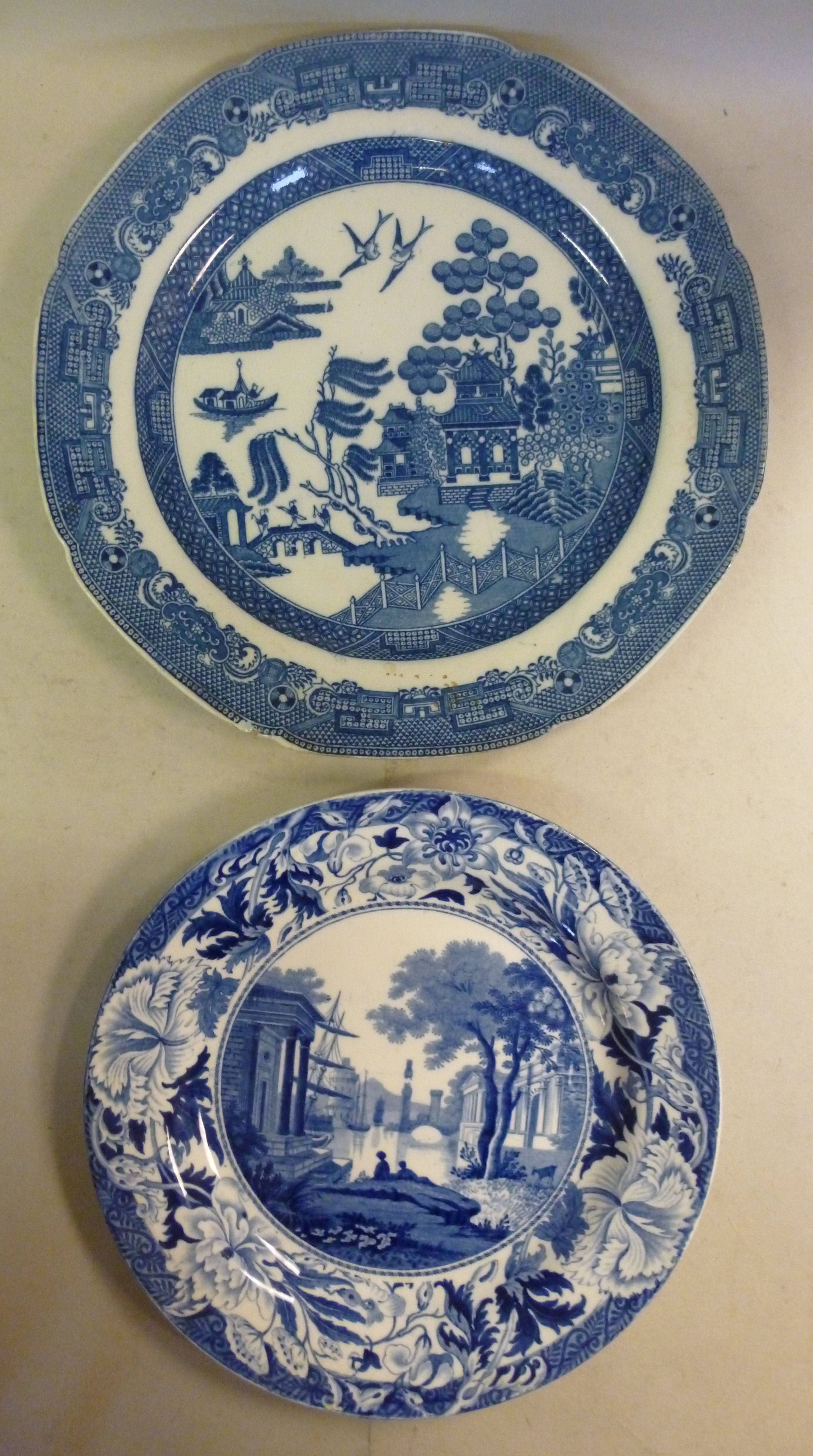 An early 19thC Wedgwood Pearlware plate,