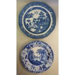 An early 19thC Wedgwood Pearlware plate,