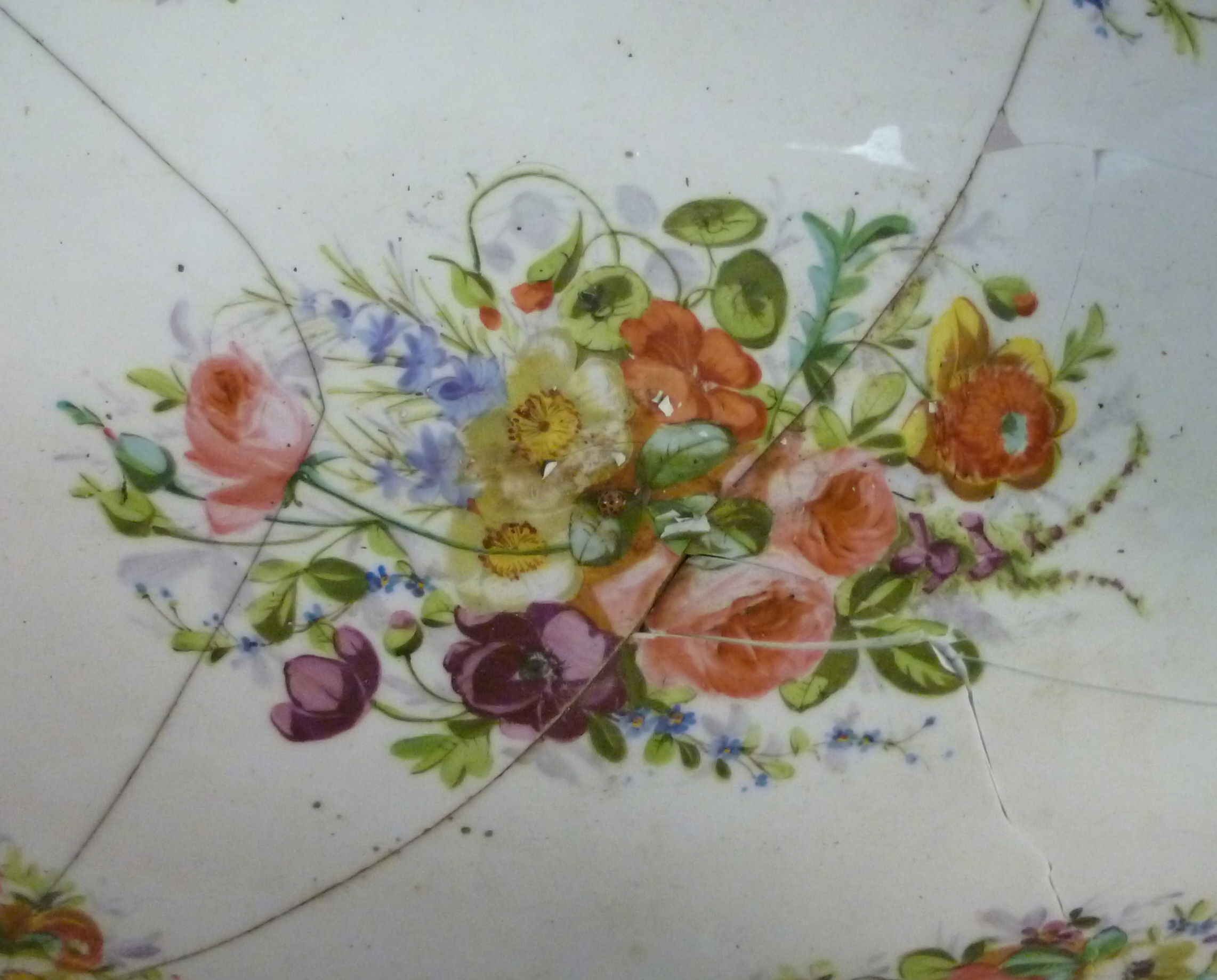 A late 19thC Continental porcelain and g - Image 6 of 7