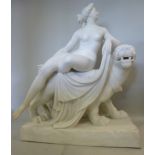 A Parianware figure, 'Ariadne and the Pa