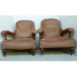 A pair of late Victorian Howard design,