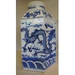 A late 19thC Chinese porcelain, shoulder