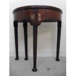 A late 18th/early 19thC figured mahogany