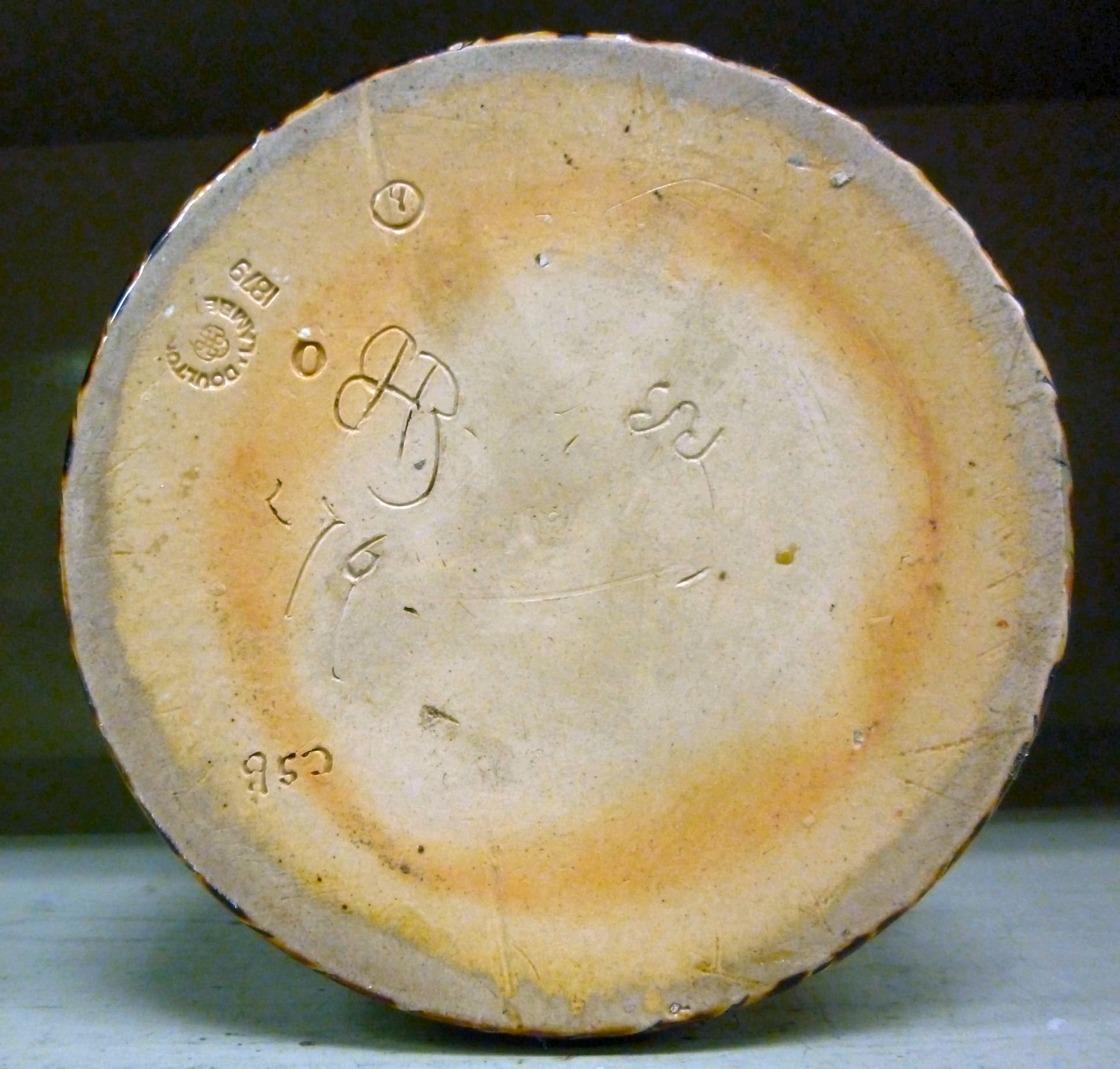 A Doulton Lambeth stoneware biscuit barr - Image 4 of 4