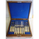 A set of twelve late Victorian silver pl