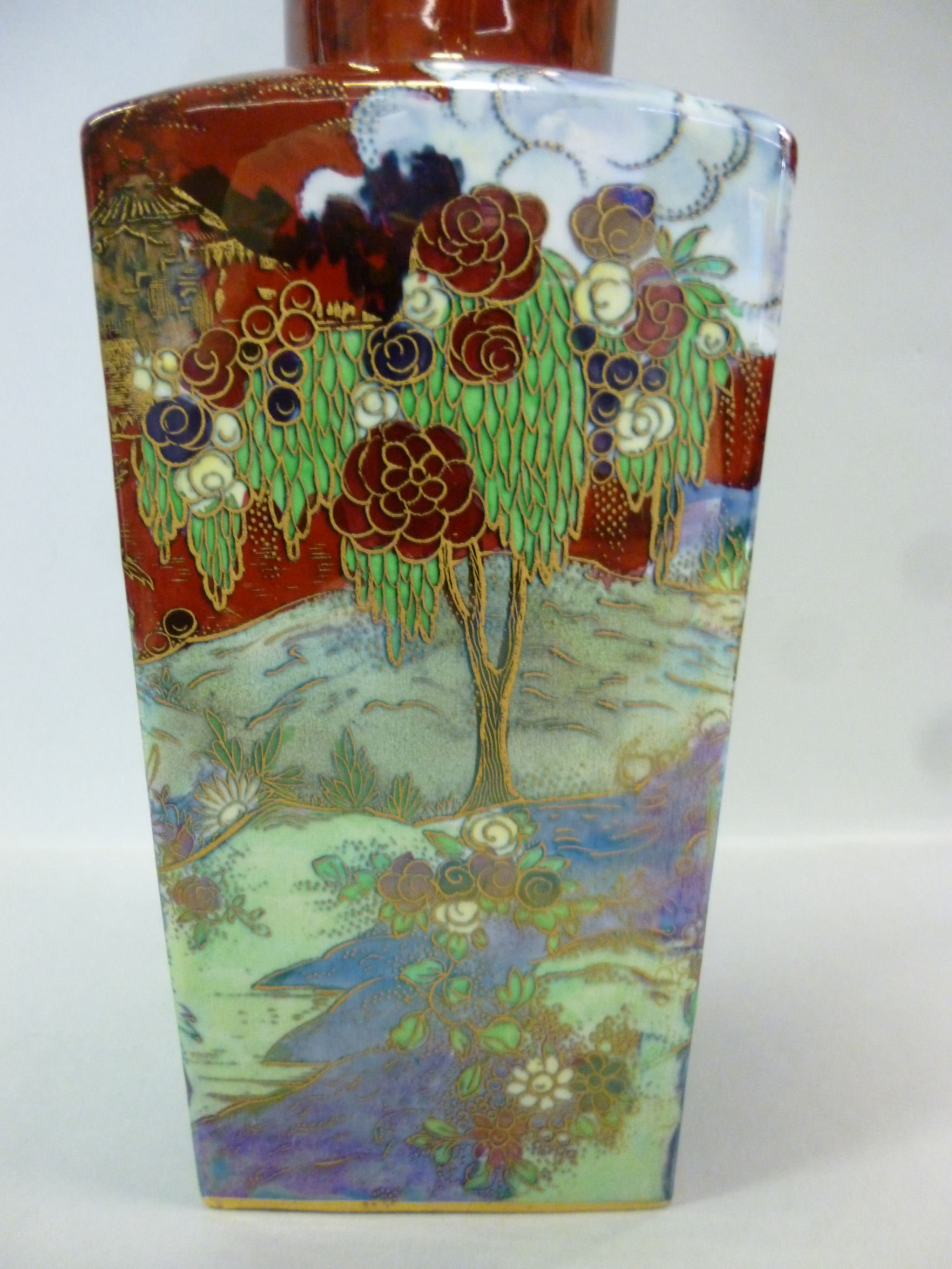 A Wilton Ware lustre glazed china, shoul - Image 3 of 5