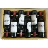 Twelve bottles of Chateau D'Argludet 198