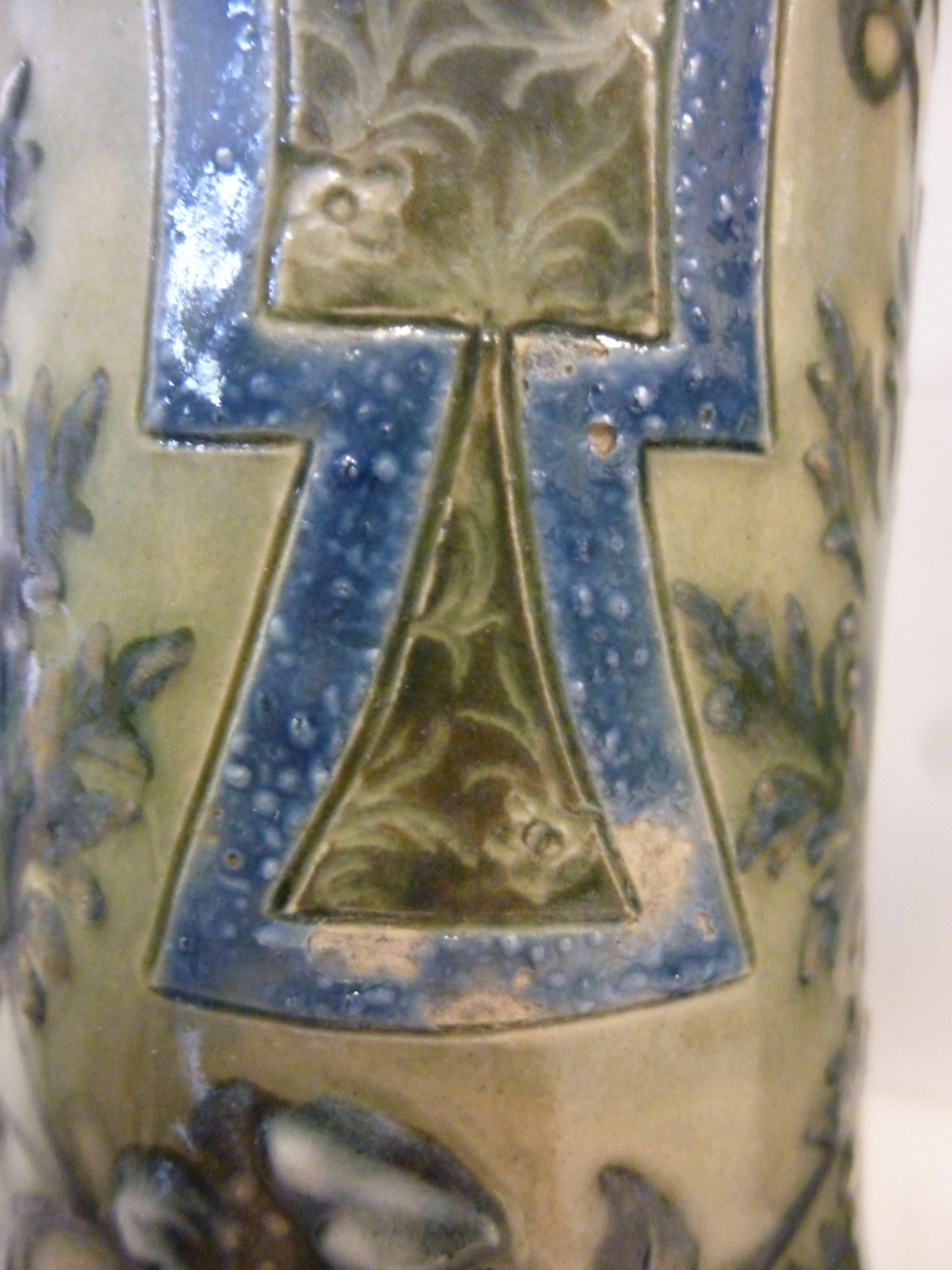 A pair of late Victorian Doulton Lambeth - Image 5 of 8