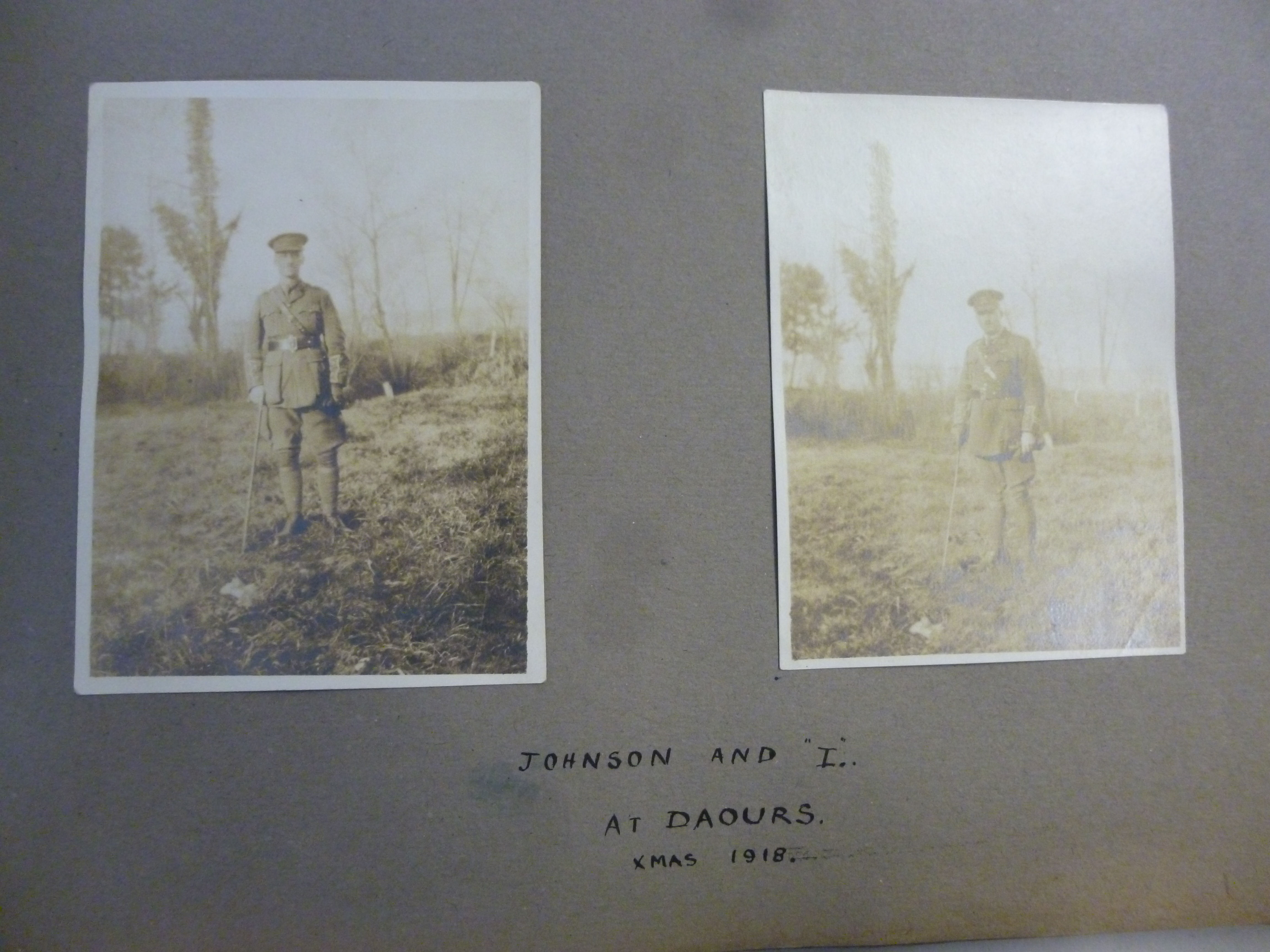 Two uncollated snapshot photograph album