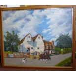 TG Tabor - 'The Old Mill'  oil on canvas