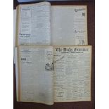 Two bound volumes of 'The Bucks Examiner