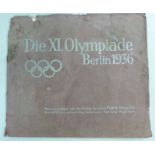 Book; a poster book of the Berlin Olympi