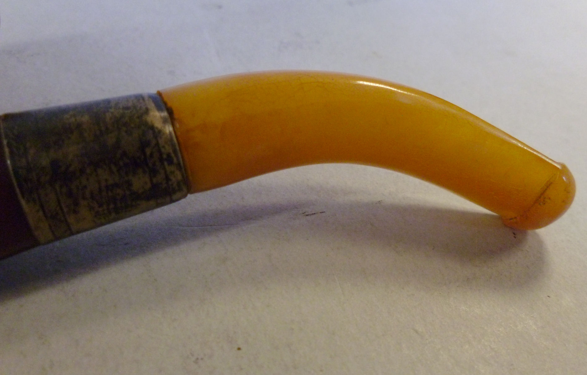 An early 20thC meerschaum and amber smok - Image 4 of 5