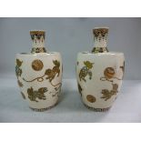 A pair of early 20thC Japanese Satsuma p