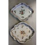 Two similar late 18thC New Hall porcelai