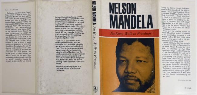 Nelson MandelaNO EASY WALK TO FREEDOM - FINE 1ST. EDITION IN DW.This is Mandela's first book and - Image 3 of 4