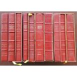 VariousBoer War Scripta Africana (Limited/Numbered ed)10 volumes of the 11 volume set. Red leather