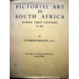 Alfred Gordon-Brown F.R.G.S.Pictorial Art in South Africa Inscribed and dated by the author, Chas.