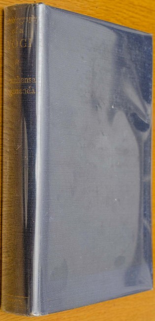 Yogananda, ParamhansaAUTOBIOGRAPHY OF A YOGIFirst UK Edition, hardcover Octavo bound in Royal Blue