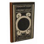 Virginia Woolf Monday or TuesdayLondon: The Hogarth Press, 1921. First edition. One of 1000