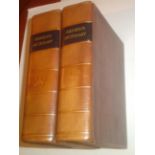 JOHNSON. SAMUEL. A DICTIONARY OF THE ENGLISH LANGUAGE:TWO VOLUMES.  Eighth edition; corrected and