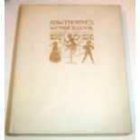 HAWTHORNE. NATHANIEL.  ---- RACKHAM. ARTHUR. Illustrates. A WONDER BOOK.FIRST RACKHAM EDITION.