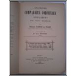 Edmond Carton de Wiart; M. Eugene Etienne Les grandes Compagnies Coloniales Anglaises au XIXe siecle