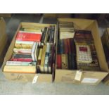 A collection of books, various subjects,