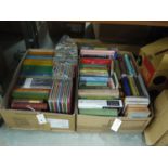 A collection of books, various subjects,