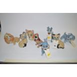 Wade Disney figures,