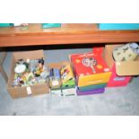 A large quantity of Disney character figures,