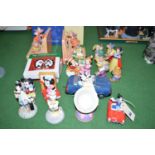 A large quantity of Disney collectable figures by Schmid,