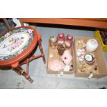 A quantity of decorative china,