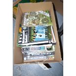 A small quantity of Newcastle United football programmes, dating from the 1970's and 1980's,