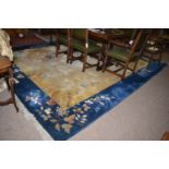 A Chinese carpet,