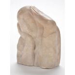 John Robert Murray McCheyne
WOMEN RESTING HER HEAD IN HER HANDS
carved alabaster
19cms; 7 1/2in.