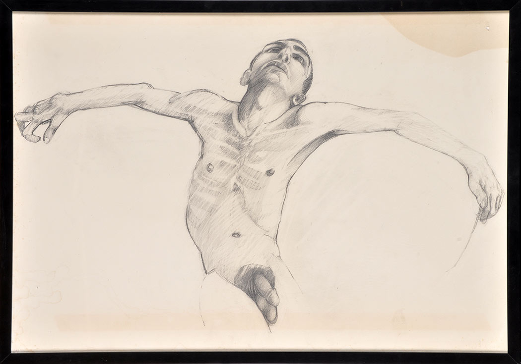 20th Century British School
MALE NUDE STUDIES
pencil
57 x 79cms; 22 1/2 x 31in.