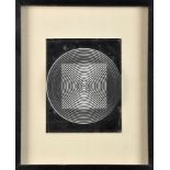 Victor Vasarely
"DEEP KINETIC"
silkscreen on paper and acetate, published by Additions Du Griffon,