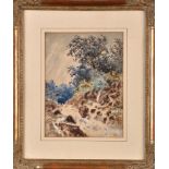 Dr. Franz Xaver Harlas
"MOUNTAIN STREAM"
signed
watercolour
27 x 20cms; 10 1/2 x 8in.