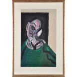 After Francis Bacon
PORTRAIT OF A MAN
gouache
57 x 35cms; 22 1/2 x 13 3/4in.
