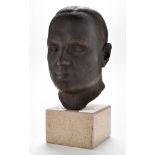 John Robert Murray McCheyne
BUST OF A MAN
signed and dated "1939"
patinated hollow cast bronze on