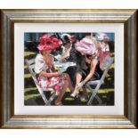 After Sherree Valentine Daines
"TÉTE À TÉTE"
signed with initials,