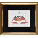 Roger Dean
"ASIA EYES II"
signed, inscribed and dated '07 in pencil,