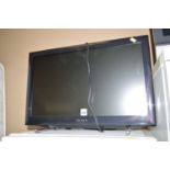 A Sony 22in. flatscreen television.