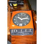 A Bush Rank Organisation clock radio.