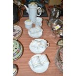 Thomas of Germany fifteen-piece coffee set; and a five-piece cider set,