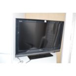A Sony Bravia 32in. flat screen television.