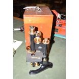 A model 22 monocular microscope, by Beck of London,