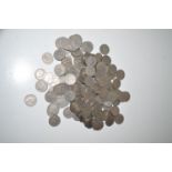 A quantity of British mid 20th Century coinage.